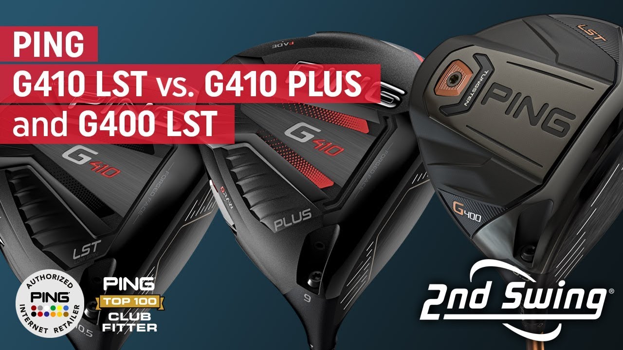 PING G410 LST vs. G410 Plus and G400 LST Trackman Testing