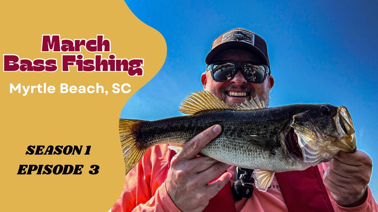 March Bass Fishing in Myrtle Beach South Carolina