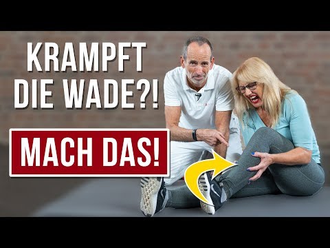 Wadenkrampf selber lösen – mit dieser einfachen Übung!