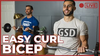 Coach Zach's Quick Bicep Pump with Easy Curl