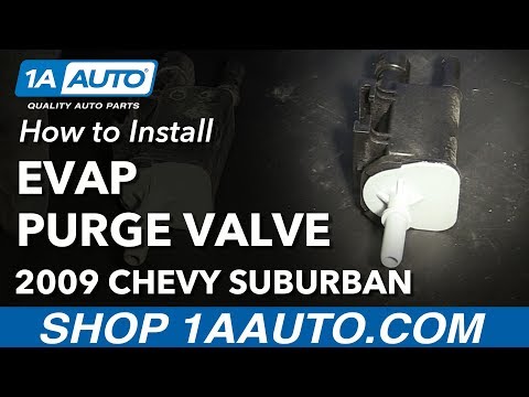 How to Replace EVAP Vapor Canister Purge Valve Solenoid 07-12 Chevy Suburban 1500