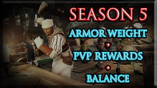 You Might Have Missed This.. ⚖ New World Season 5 PTR Notes Review - Build / Weight / Balance / PvP