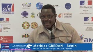 [Interview] 4E Faict 2013 - Mathias Gbedan, Maire De Seme - Podji - Bénin