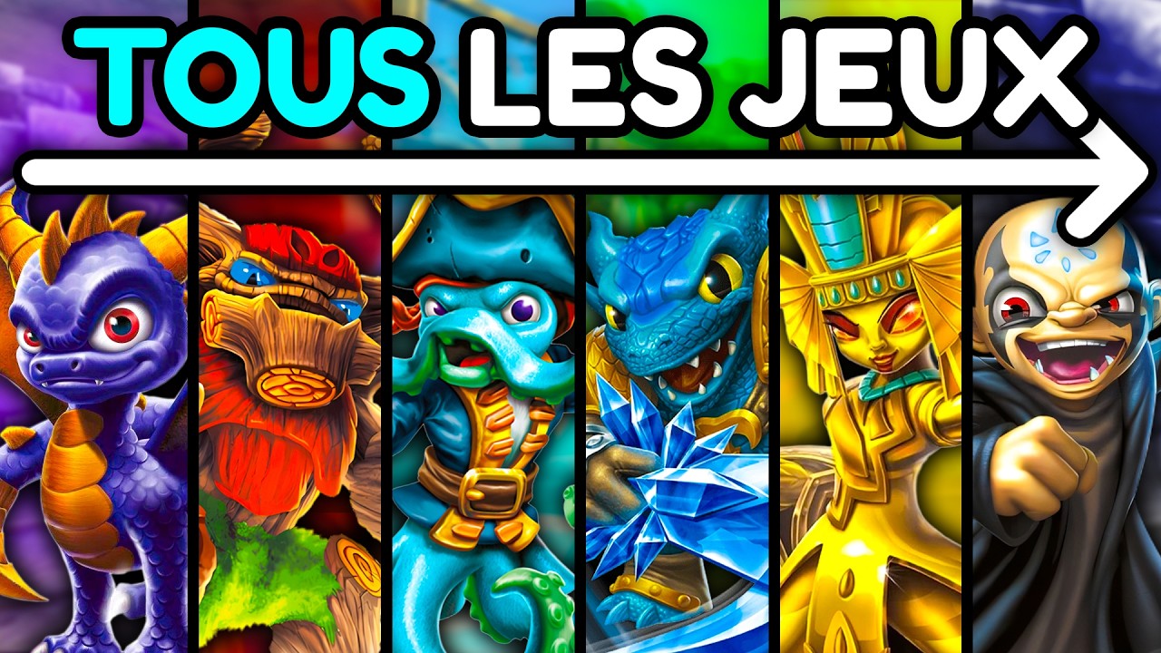 J'ai FINI TOUS les Skylanders (TOUTES les Figurines)