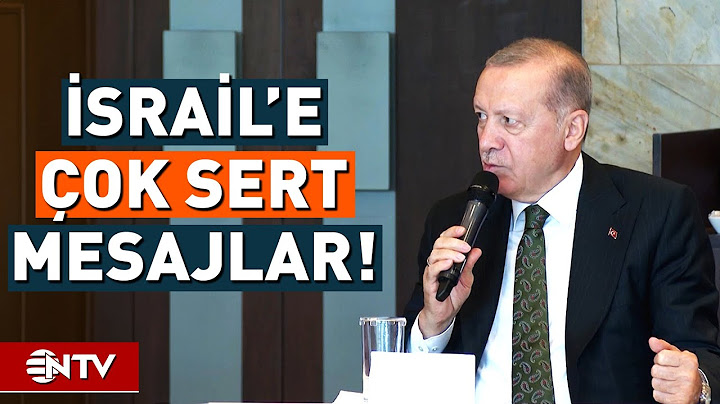 Erdoğan İsrail'e Seslendi! 'Karabağ ve Libya'ya Nasıl Girdiysek Benzerini Yaparız' | NTV