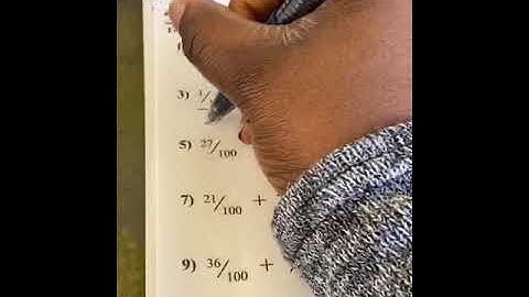 Adding 10ths and 100ths