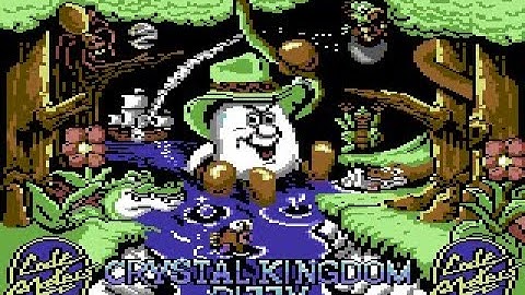 Commodore 64 Longplay [193] Crystal Kingdom Dizzy (EU)