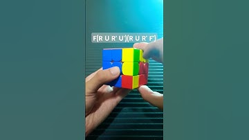 Easiest OLL Cases You Must Know Part 6 | #easy #cfop #rubikscube #speedcubing #rubik #shorts #oll