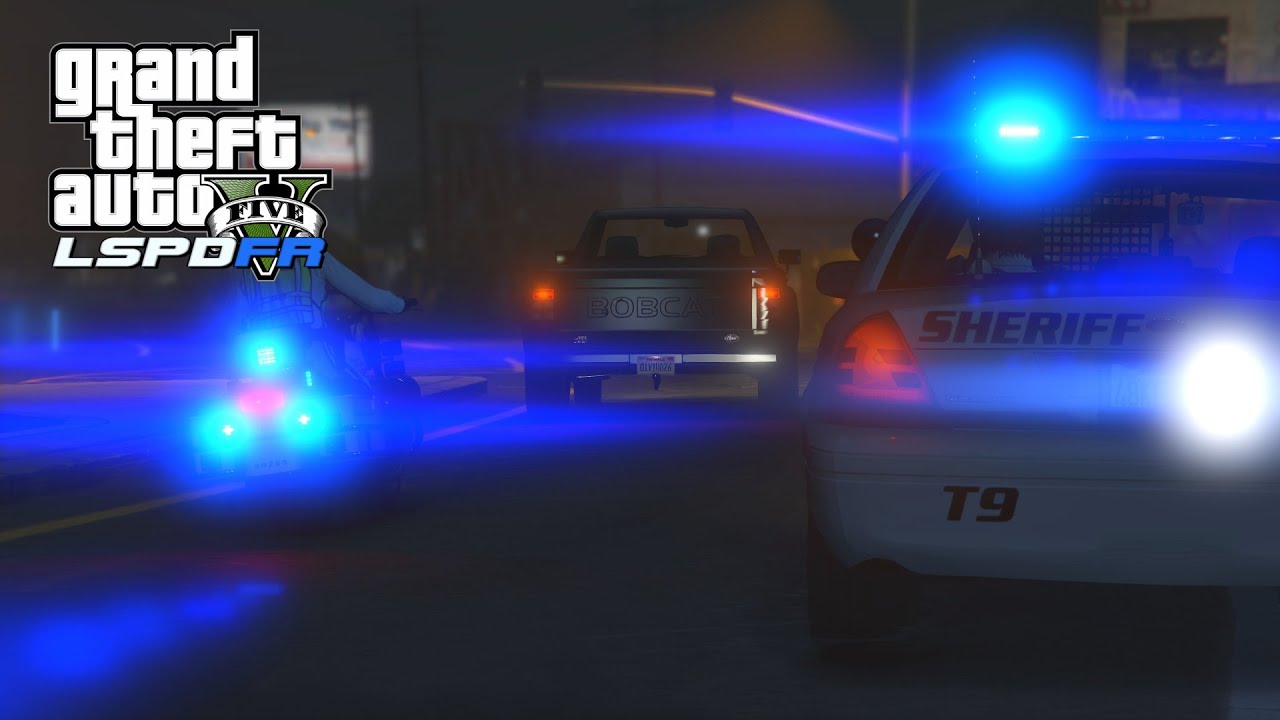 GTA 5 LSPDFR Blaine County Police Chase Enters Los Santos