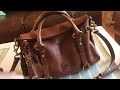 Dooney & Bourke Small Satchel Review (bought on eBay). Florentine leather.