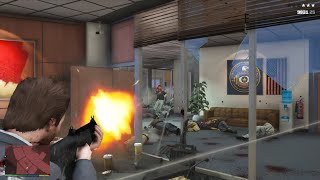 GTA 5 RDE 4.0.1 - IAA Building Massacre + Ten Star Escape