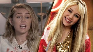 Miley cyrus is not holding back her feelings on the disney channel and
days as hannah montana. actress said experience a teen pop star was
t...