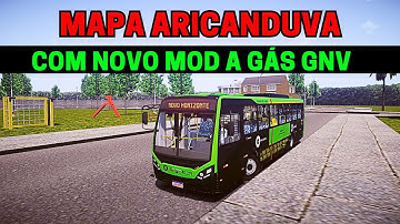 🔴Gameplay Proton Bus Simulator Com Novo Mod Top | Mapa Nativo Aricanduva Linha 101C-10 | Mods | PBS