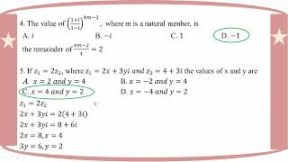 # Grade 12 Math (Chapter 1 - Section - A) From Math Journal