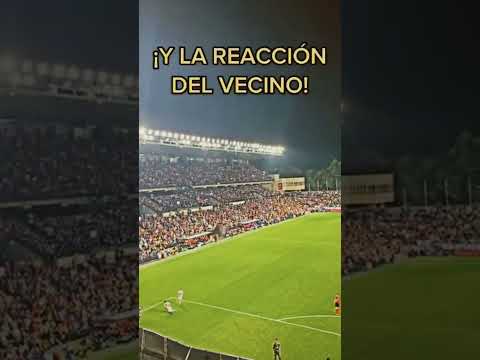 Rayo vallecano - real madrid (La reacción del vecino donde ha colado el balón fede valverde 😂😂)