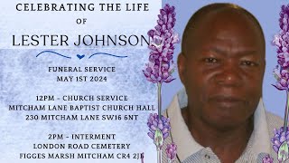 Lester Johnson Celebration of Life