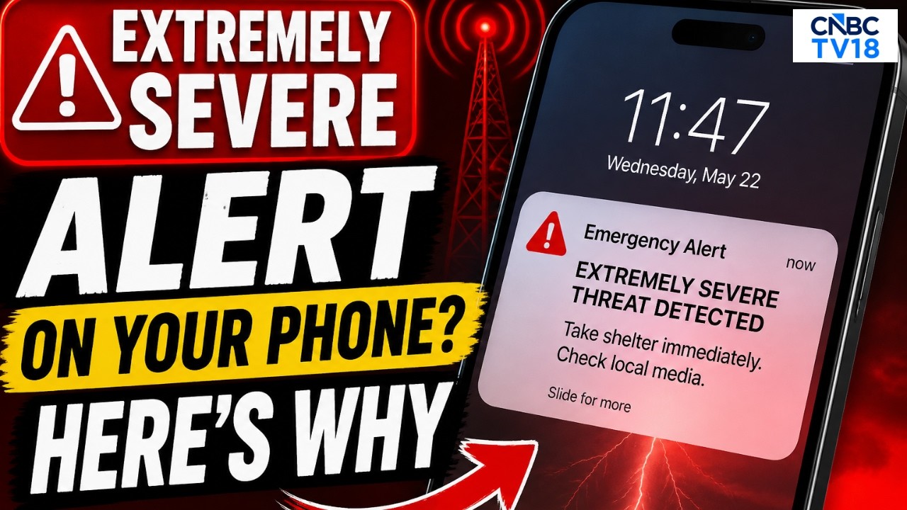 'Extremely Severe' Alert Test Triggers Panic Across India | Disaster ...