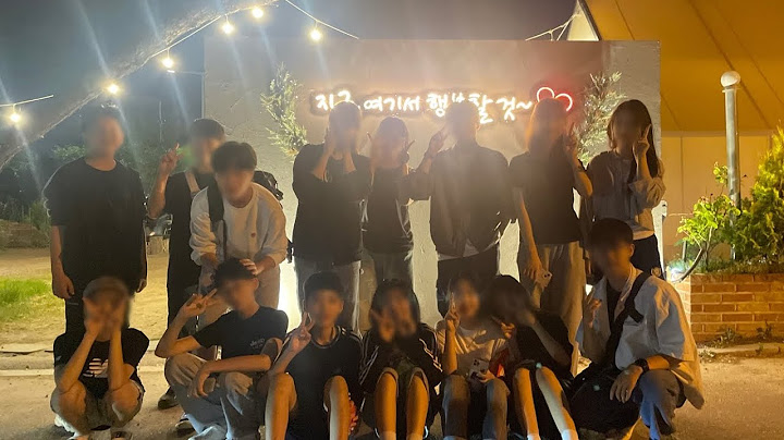 [VLOG] 방송부 단합캠핑🏕️