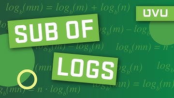 How to Subtract Logarithms