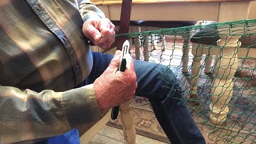 Cast Net Wideners The Old Way