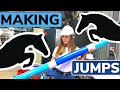 MAKING HORSE JUMPS FROM SCRATCH ~ Inside the Polyjump factory