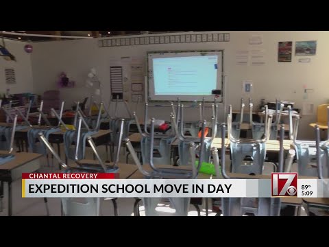 Move-in day for The Expedition School in Hillsborough