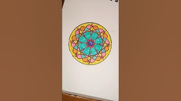 #asmr #satisfying #spirograph #drawing #painting #coloring #tutorial #shortvideo #shortsvideo #short