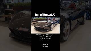 Ferrari Monza SP2 based on 812 Superfast 6.5L V12 engine 815 horsepower