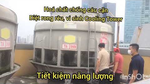 Hóa chất ức chế rong rêu tháp giải nhiệt