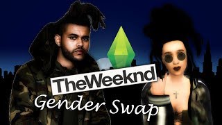 The Sims 4 The Weeknd Gender Swap