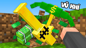 Minecraft nhưng Đập Block rơi ra Vũ Khí Triệu Phú