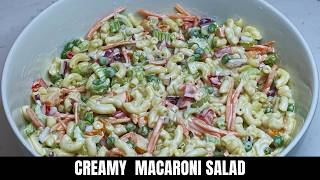 Macaroni Salad Recipe | How To Make Macaroni Pasta Salad