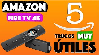 5 TRUCOS para Amazon FIRE TV Stick 4K [MUY ÚTILES]