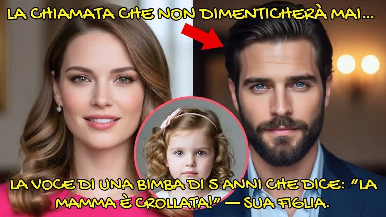MIA FIGLIA DI 5 ANNI HA COMPOSTO UN NUMERO A CASO PIANGENDO LA MAMMA È CADUTA! SENZA SAPERE CHI