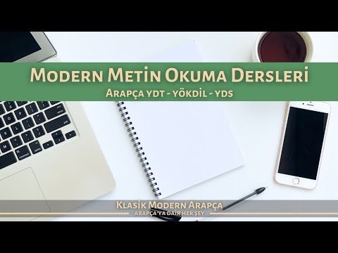 Arapça Ydt-Yökdil-Yds Modern Metin Okumaları Dersleri 2.Hafta - Zikrullah AKGÜL