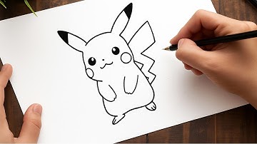 How to Draw Pikachu | Easy Step by Step Tutorial for Beginners