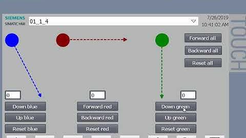 Basic HMI PR 03 Animation screen