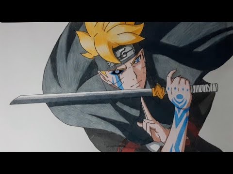 Drawing - Boruto Uzumaki (Boruto Naruto Next Generations) Mayara Rodrigues