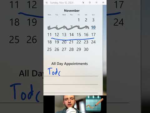 Plan your day with your pen on Ink Calendar & Journal