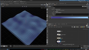 Lowpoly Waves in SideFX Houdini