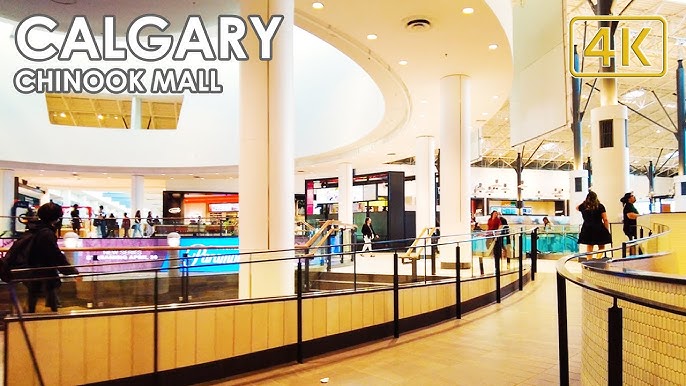 Calgary's Largest Mall, Upscale shopping, Chinook Centre & Bankers Hall, Summer Walk