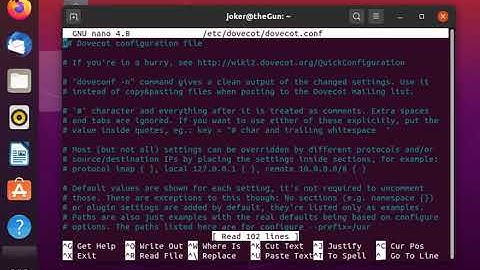 6. Install & Config Service Dovecot IMAP POP3 [MAIL SERVER PART 2]