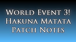 RSUpdate: Tuska AKA Pumba Event + Patch Notes
Tuska, here by appointed the name: Pumba. Is having a event! So hes trying to eat the world n stuff, so if you want to live for much longer its probably a good idea to go poke him in the eye before its too late.
Also patch notes are a thing as youd expect i mean come on its monday after all.
Ian Fever + Almi - Ego - http://soundcloud.com/ianfever
Trancecrafter - Break Free Part 2 - Channel: http://youtube.com/trancecrafter
MUSIC PRODUCED BY:
http://www.youtube.com/CarlRogersMusic
http://soundcloud.com/carlrogers
http://twitter.com/CarlRogersMusic
OR
MUSIC PRODUCED BY:
http://www.youtube.com/DJWeed08
MORE COPYRIGHT FREE MUSIC:
http://www.youtube.com/activitymusic
http://www.twitter.com/activitymusic
http://www.facebook.com/ActivityMusicPromotion
http://www.youtube.com/user/PenThoX
https://soundcloud.com/penthoxofficial
▬▬▬▬▬▬▬▬▬▬▬▬▬▬▬▬▬▬▬▬▬▬▬▬▬▬▬▬▬▬▬▬
• Support the artist:
http://soundcloud.com/laszlomusic
http://twitter.com/laszloedm
http://www.youtube.com/user/laszloedm
https://www.facebook.com/LaszloEDMOff...
• Download this song for free:
https://www.facebook.com/LaszloEDMOff...
▬▬▬▬▬▬▬▬▬▬▬▬▬▬▬▬▬▬▬▬▬▬▬▬▬▬▬▬▬▬▬▬ RSUpdate: Tuska AKA Pumba Event + Patch Notes