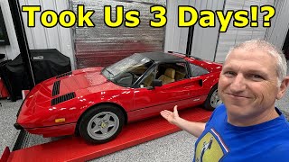 Changing the Engine & Transmission Oil Pan Gaskets on a Ferrari 308