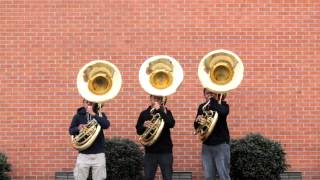 Video thumbnail of "Meadowbrook HS's BC - Tuba Section"