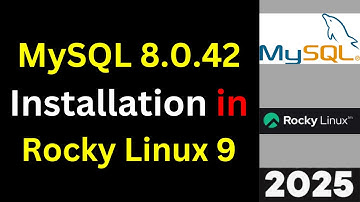 Install MySQL 8.0.42 on Rocky Linux 9 like pro! step by step guide in 9 minutes|2025 Updated