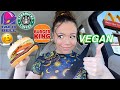 I only ate VEGAN FAST FOOD for 24 HOURS!