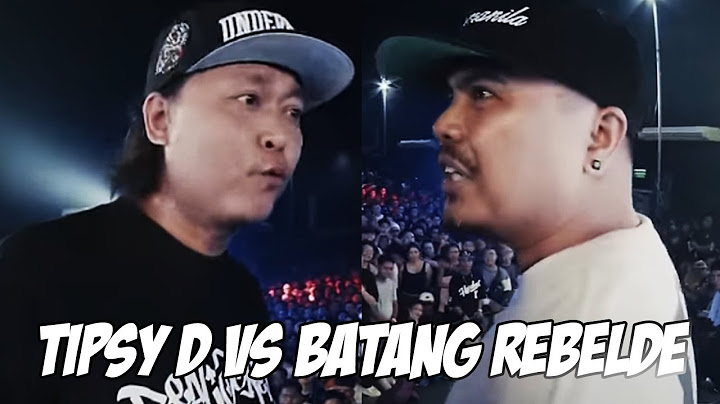 Tipsy D vs Batang Rebelde / Reaction Video - Tito Shernan (OLD GODS??)