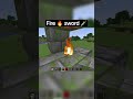 Fire 🔥 sword 🗡️in minecraft 😨(Montagem Miau)#minecraft #Montagem Miau#gaming #shots