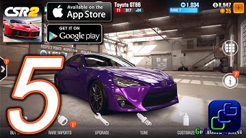 CSR Racing 2 iOS Walkthrough - Part 5 - T1: Ladder, Crew Battle